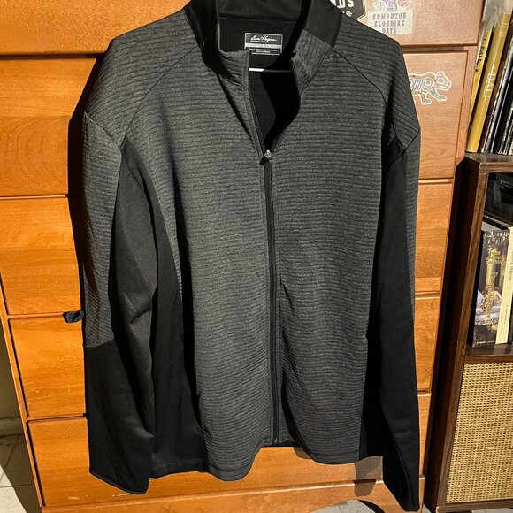 Ben Hogan Performance Full-Zip Jacket – Black/Grey (Men’s L) - Picture 1 of 3